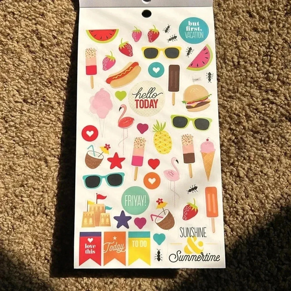 NWT Seasonal Happy Planner sticker book - Picture 8 of 12
